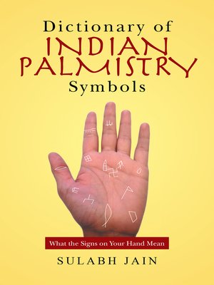 cover image of Dictionary of Indian Palmistry Symbols